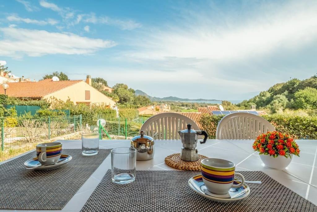 Sea View- 5 Minutes From The Beach Garden, Wi-Fi, Bbq Costa Rei Esterno foto