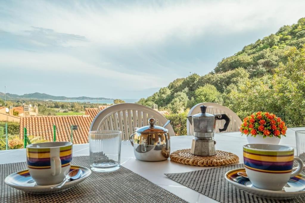 Sea View- 5 Minutes From The Beach Garden, Wi-Fi, Bbq Costa Rei Esterno foto