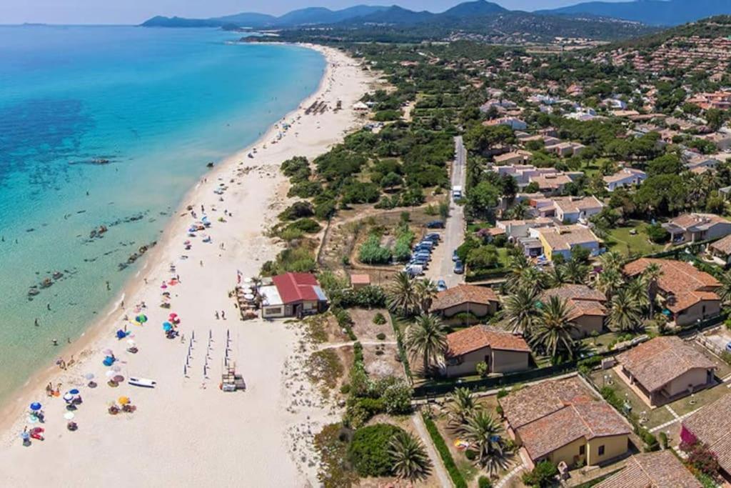 Sea View- 5 Minutes From The Beach Garden, Wi-Fi, Bbq Costa Rei Esterno foto