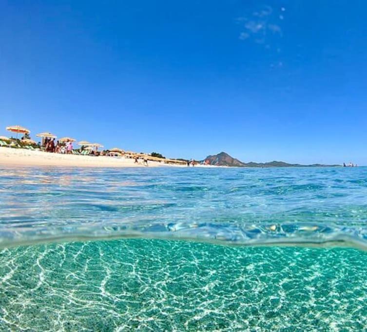 Sea View- 5 Minutes From The Beach Garden, Wi-Fi, Bbq Costa Rei Esterno foto